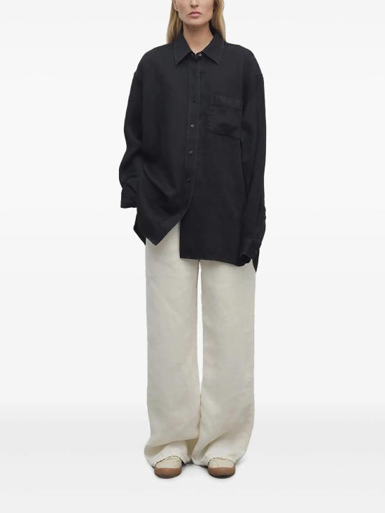 25SS 더로우 스트레이트 팬츠 6525 W3654 WHT - THE ROW