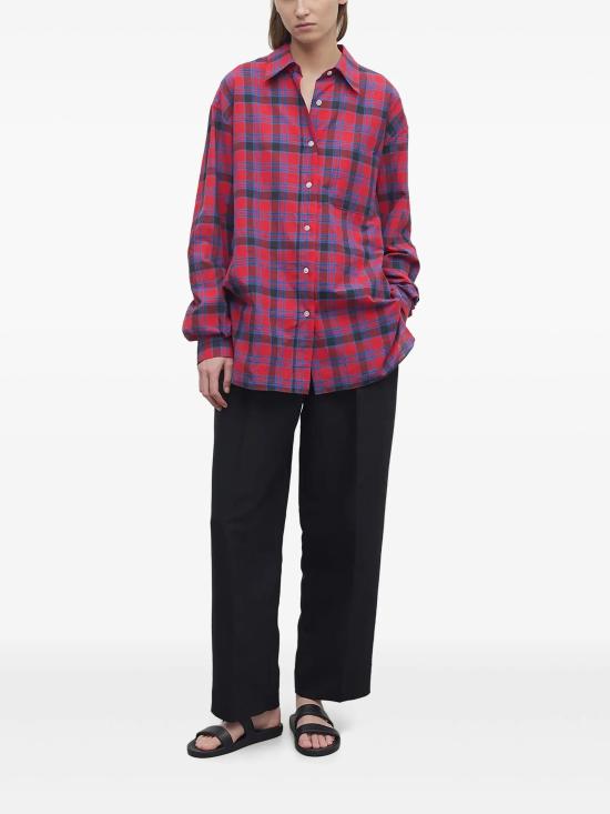 25SS 더로우 스트레이트 팬츠 8719 W3677 BLK - THE ROW