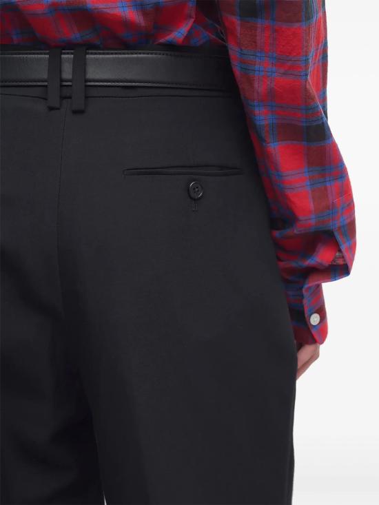 25SS 더로우 스트레이트 팬츠 8719 W3677 BLK - THE ROW