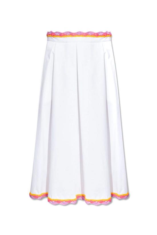  모스키노 롱 스커트 A0123 05291001 White