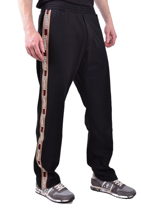  디스퀘어드2 스트레이트 팬츠 S74KB0692 Black - DSQUARED2