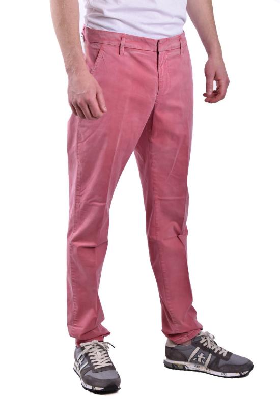 돈답 스트레이트 팬츠 UP235 DU 29 Pink - DONDUP