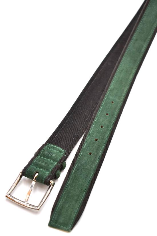  오르치아니 가죽 벨트 U07657 Green - ORCIANI