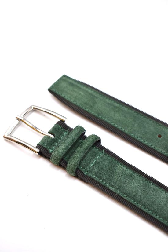  오르치아니 가죽 벨트 U07657 Green - ORCIANI