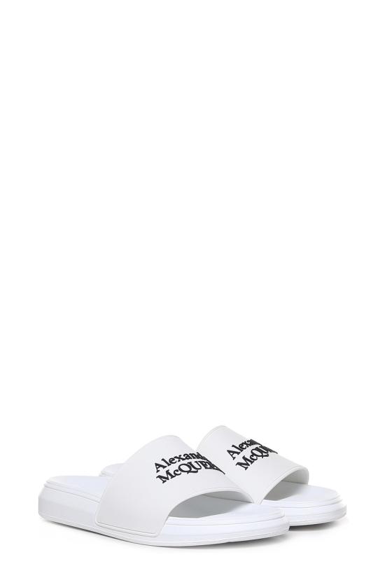  알렉산더 맥퀸 뮬/슬리퍼 663564 W4RF09061 White - ALEXANDER MCQUEEN