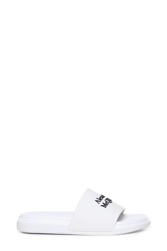  알렉산더 맥퀸 뮬/슬리퍼 663564 W4RF09061 White