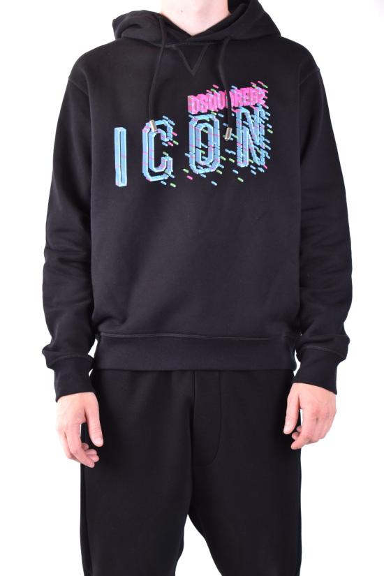  디스퀘어드2 후드 티셔츠 S79GU0110 S25516900 Black - DSQUARED2