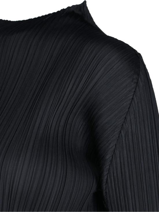 25SS 플리츠플리즈 긴팔 티셔츠 PP56JK104 15 Black - PLEATS PLEASE