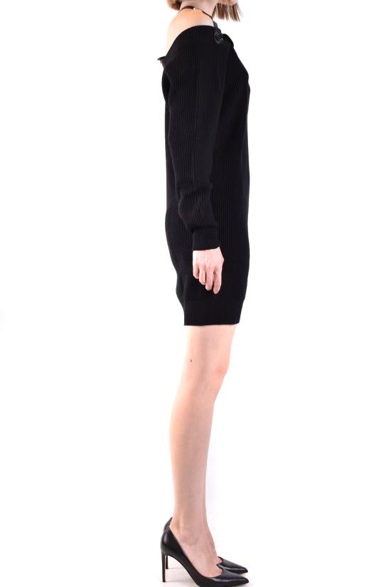  모스키노 숏 원피스 A0492 55020555 Black - MOSCHINO