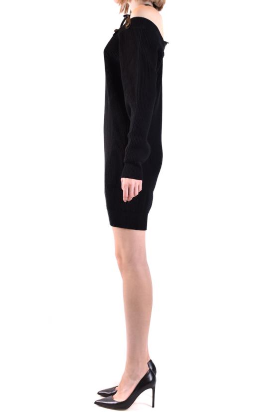  모스키노 숏 원피스 A0492 55020555 Black - MOSCHINO