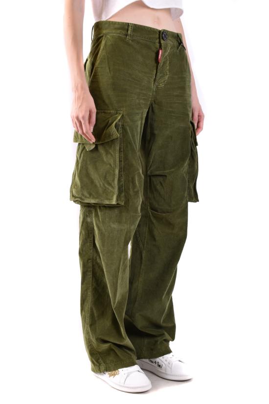  디스퀘어드2 스트레이트 팬츠 S72KA1216 S54097693 Green - DSQUARED2