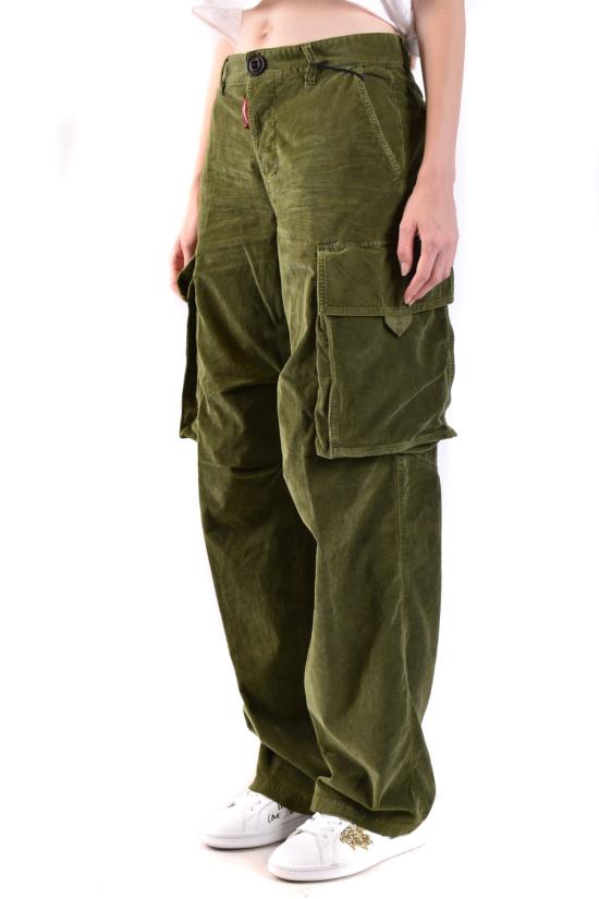 디스퀘어드2 스트레이트 팬츠 S72KA1216 S54097693 Green - DSQUARED2
