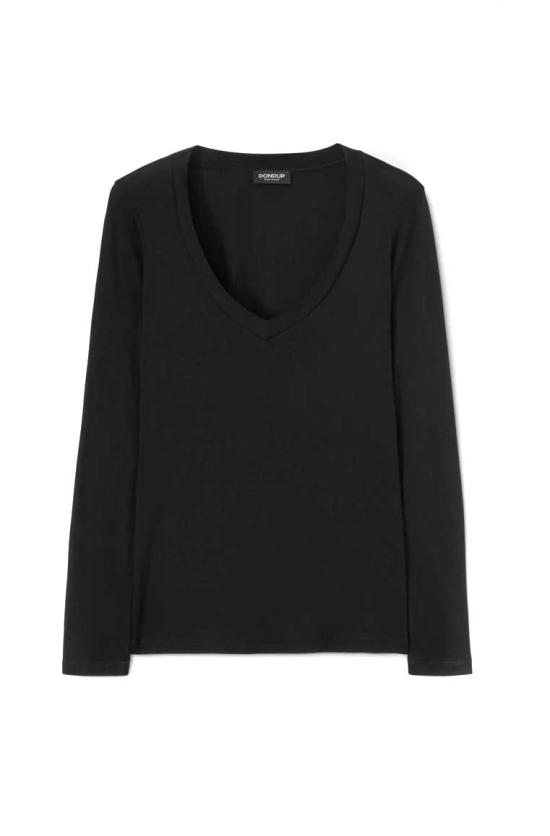  돈답 긴팔 티셔츠 S975 JS0283D XXX DD999 Black