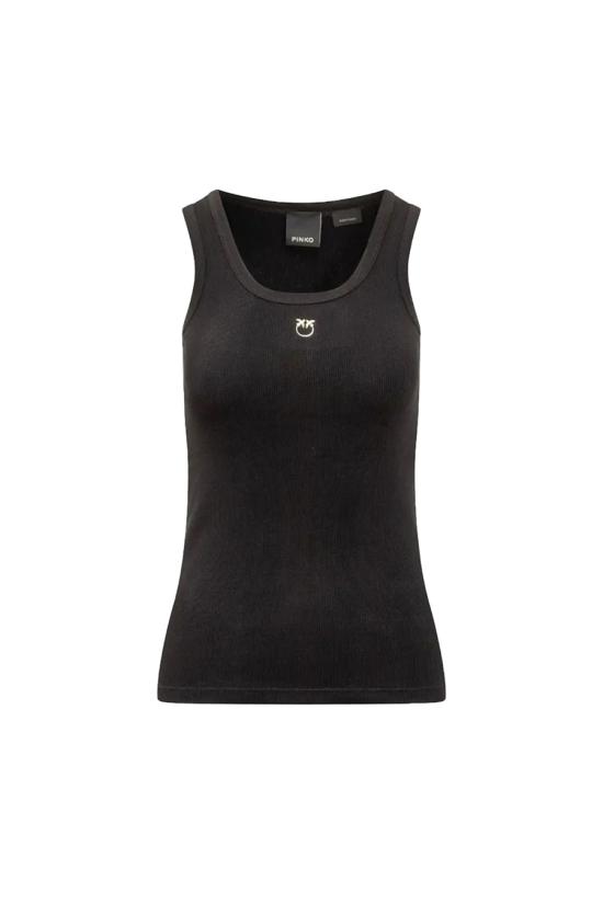  핑코 민소매 티셔츠 CALCOLATOREZ99 Black