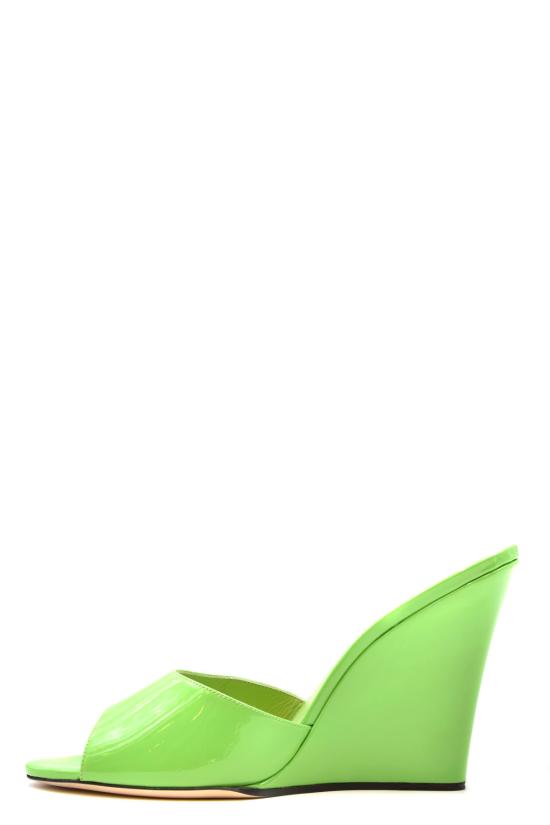  파리텍사스 뮬/슬리퍼 PX809 XVN01 Green - PARIS TEXAS