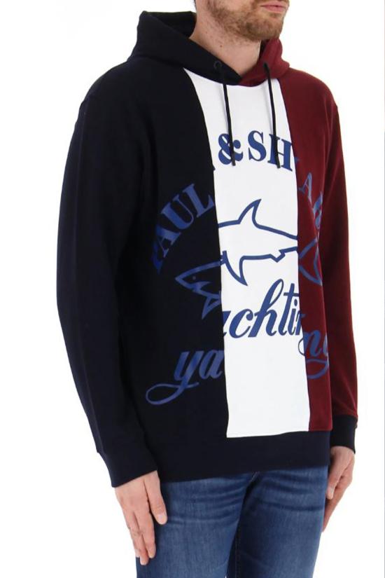  폴앤샤크 후드 티셔츠 13311896 Multicolor - PAUL & SHARK