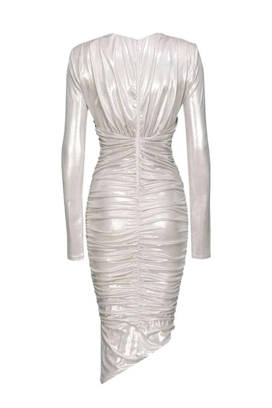  핑코 미디 원피스 103145Y5RAZ08 White - PINKO