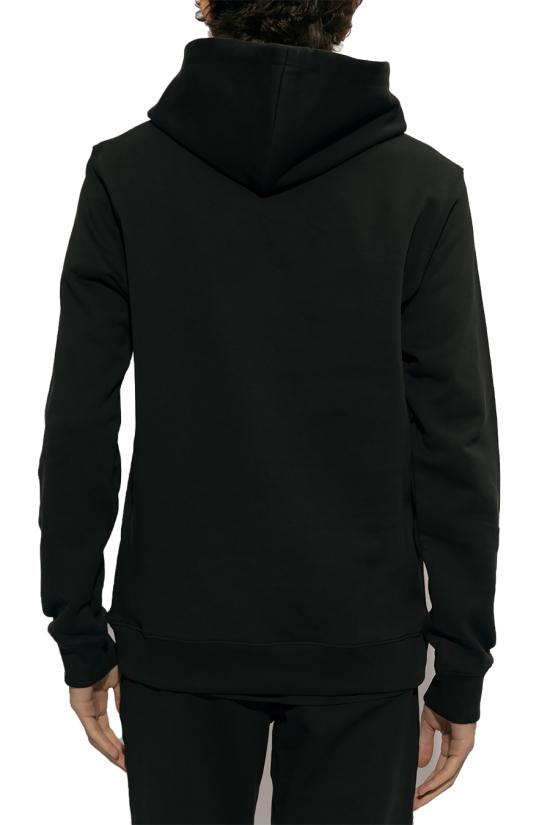  모스키노 후드 티셔츠 V1727 20281555 Black - MOSCHINO