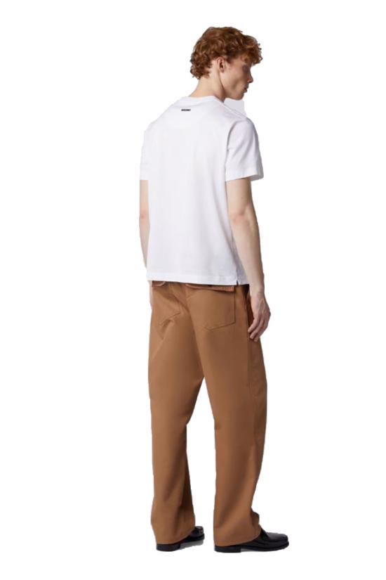  미소니 반팔 티셔츠 US24SL0CBJ00B4S01BI White - MISSONI