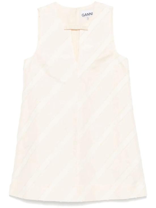 25SS 가니 미디 원피스 W0174 135 White