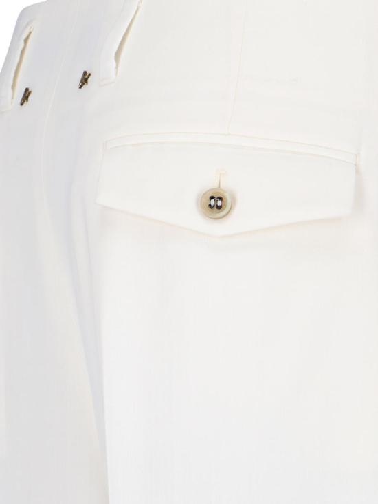  골든구스 스트레이트 팬츠 GWP01203 P00138211364 WHITE - GOLDEN GOOSE