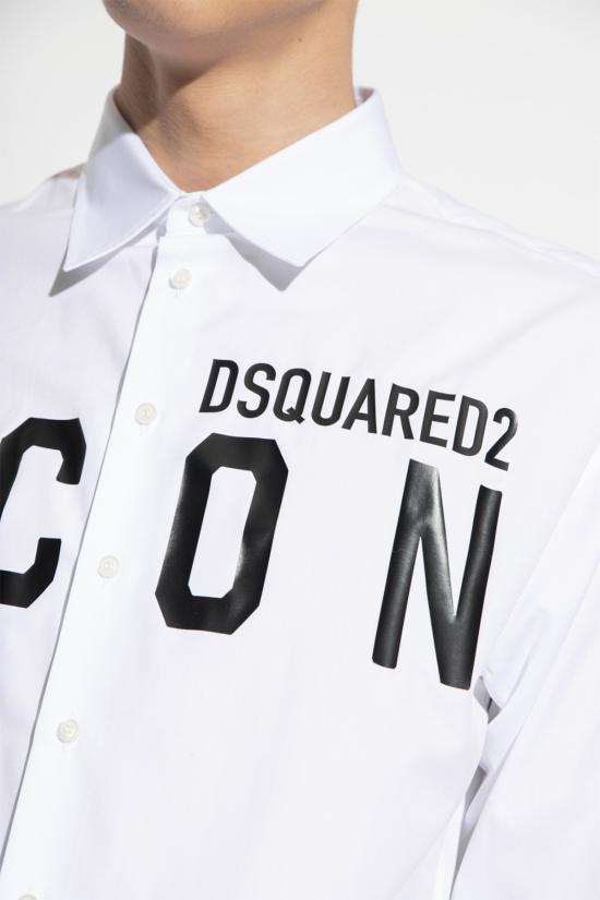  디스퀘어드2 긴팔 셔츠 S79DL0026 S36275 100 White - DSQUARED2