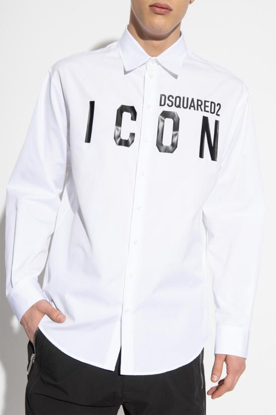  디스퀘어드2 긴팔 셔츠 S79DL0026 S36275 100 White - DSQUARED2