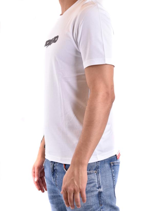  모스키노 반팔 티셔츠 A0718 20391001 White - MOSCHINO