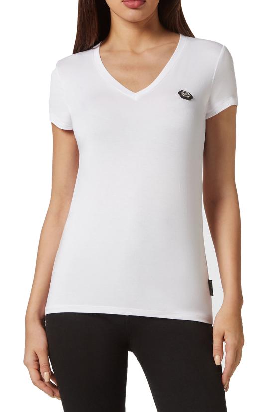  필립 플레인 반팔 티셔츠 FACC WTK2921 PJY002N01 White - PHILIPP PLEIN