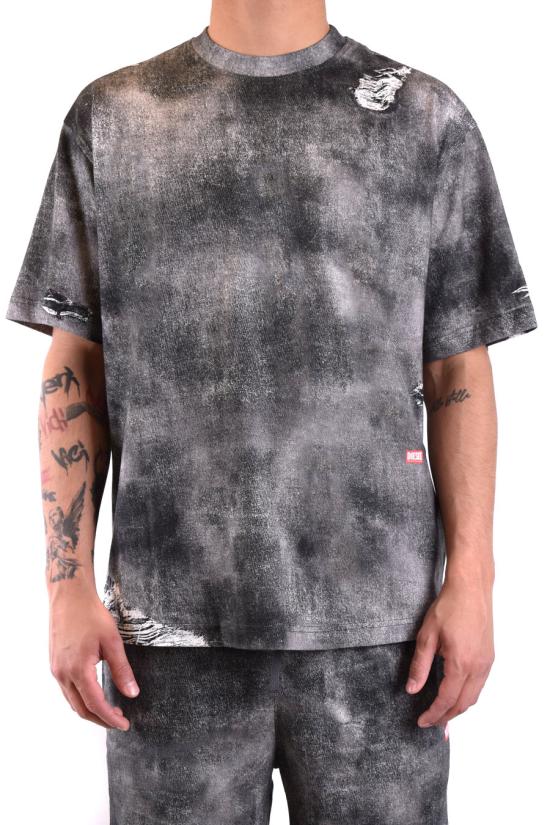  디젤 반팔 티셔츠 A13035 0DQAQ02 Multicolor - DIESEL