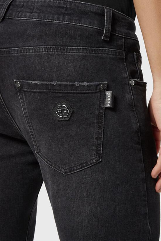 필립 플레인 데님 팬츠 FACCMDT3556PDE004N 02NC Black - PHILIPP PLEIN