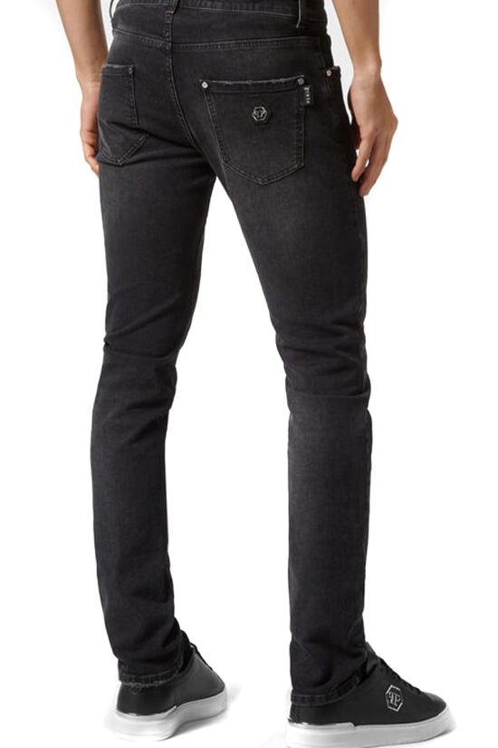  필립 플레인 데님 팬츠 FACCMDT3556PDE004N 02NC Black - PHILIPP PLEIN