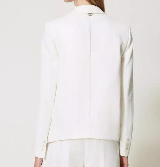 25SS 트윈셋 자켓 251TT230000632 SUGAR WHITE - TWINSET