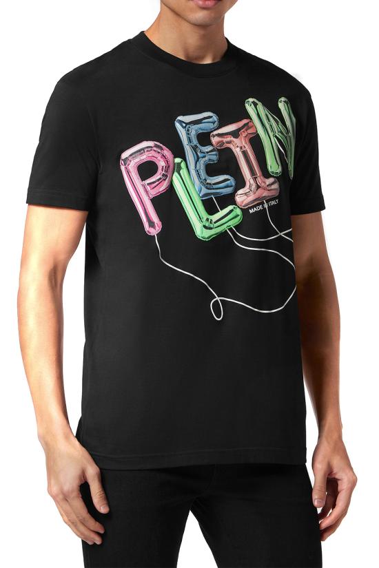  필립 플레인 반팔 티셔츠 PADCMTK7086PJY002N 02 Black - PHILIPP PLEIN