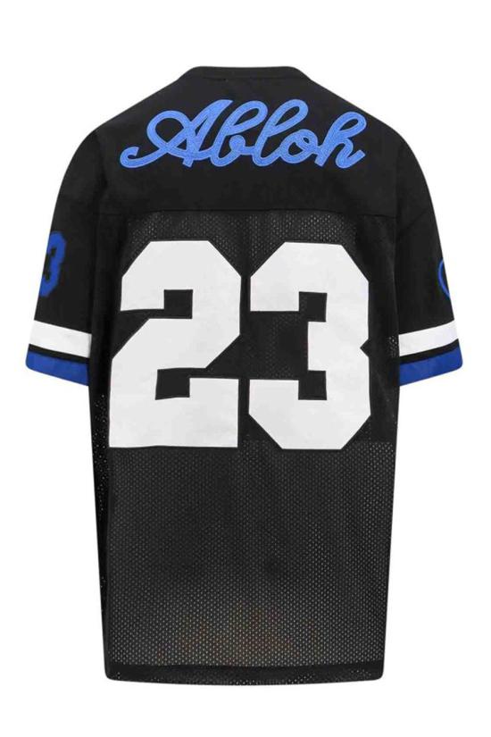  오프화이트 반팔 티셔츠 OMAA169S24JER0011001 Black - OFF WHITE