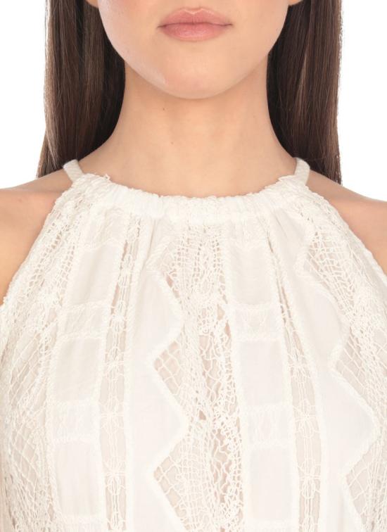 25SS 핑코 롱 원피스 104857A2G9Z05 WHITE - PINKO