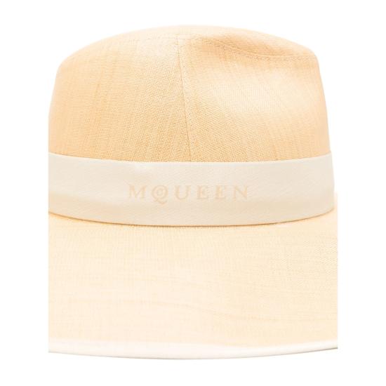 25SS 알렉산더 맥퀸 모자 826825 3E19Q 9600 NEUTRALS - ALEXANDER MCQUEEN
