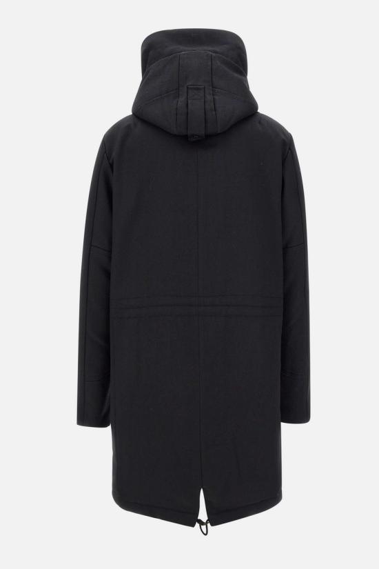 24FW 페트레이 롱패딩 KASA TV 02 ECOFUR Black - PEUTEREY