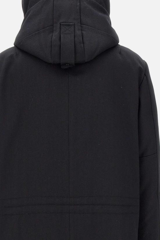 24FW 페트레이 롱패딩 KASA TV 02 ECOFUR Black - PEUTEREY