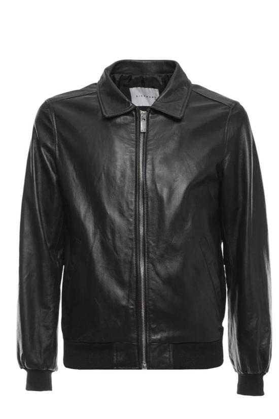  리치몬드 가죽 자켓 UMA23172GB Black