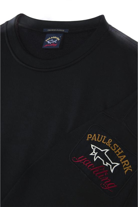  폴앤샤크 긴팔 티셔츠 1311803 Black - PAUL & SHARK