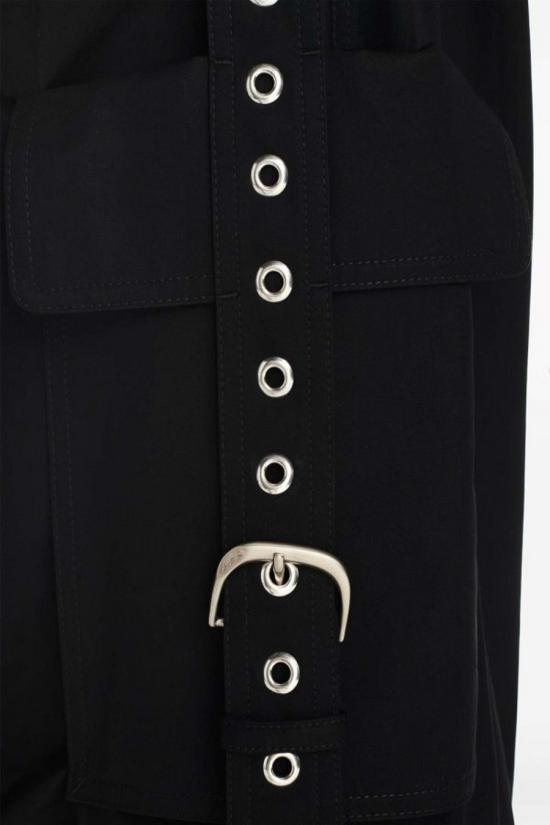  오프화이트 트레이닝/조거 팬츠 OMCF040S24FAB0011000 Black - OFF WHITE