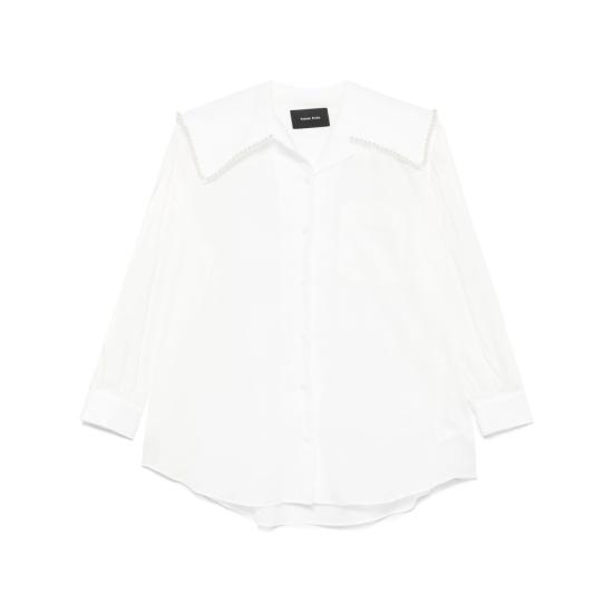 25SS 시몬로샤 블라우스 5308B 1210 WHPEA WHITE