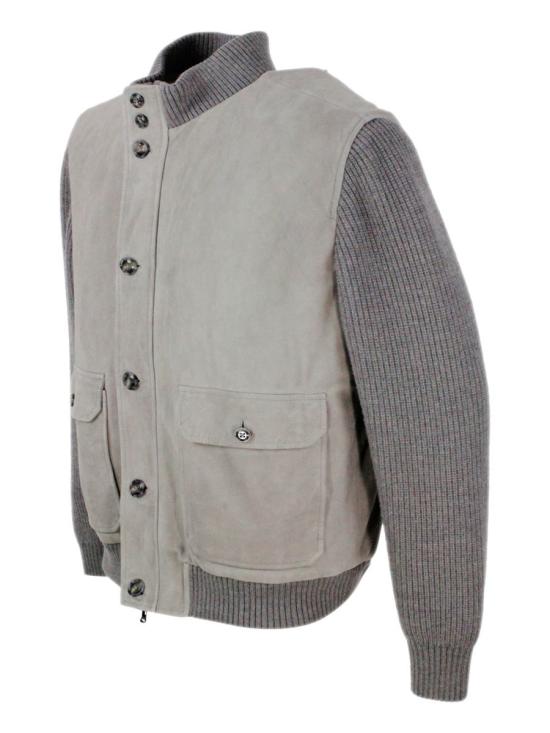 25SS 발바 봄버 자켓 GUMP43702011 Beige - BARBA