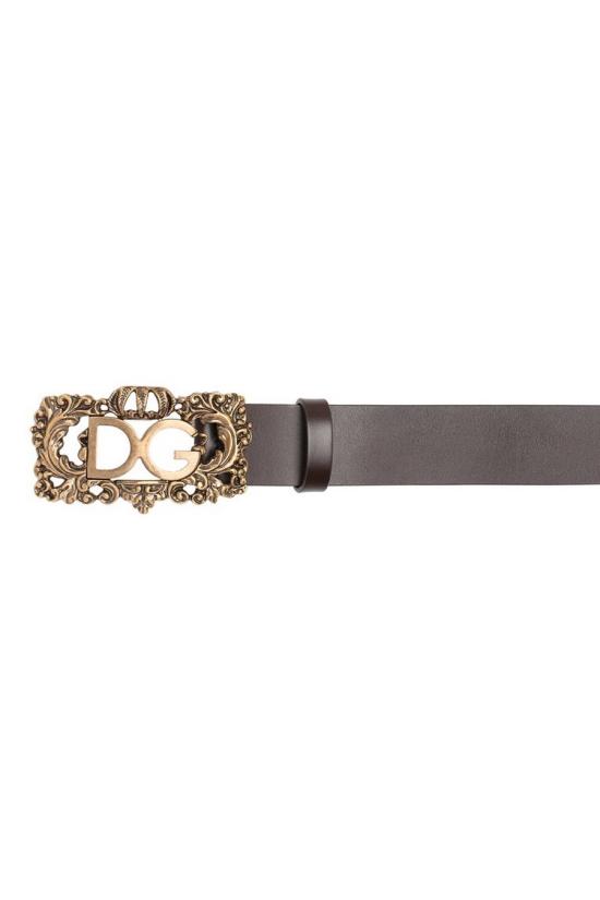  돌체앤가바나 가죽 벨트 BC4300 AC493 8G939 Black - DOLCE & GABBANA