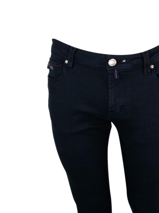 25FW 트라마로사 스트레이트 팬츠 LEONARDOCG1250999 Black - TRAMAROSSA