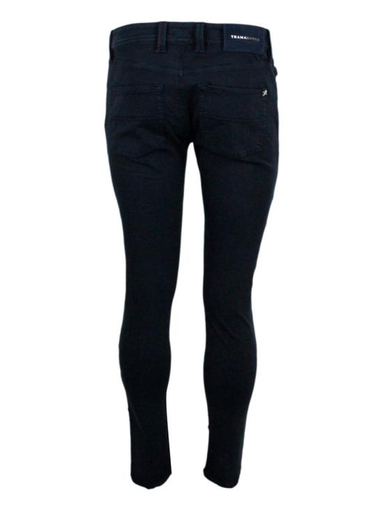 25FW 트라마로사 스트레이트 팬츠 LEONARDOCG1250999 Black - TRAMAROSSA