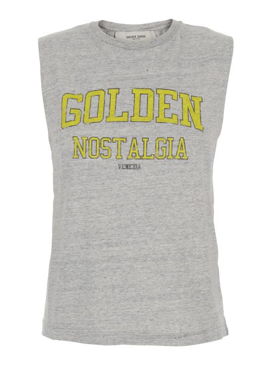 25SS 골든구스 민소매 티셔츠 GWP02187P00188660269 Grey