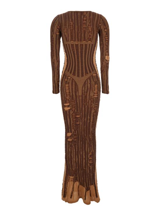 25SS 디젤 롱 원피스 A181250BJBI7DG Brown - DIESEL