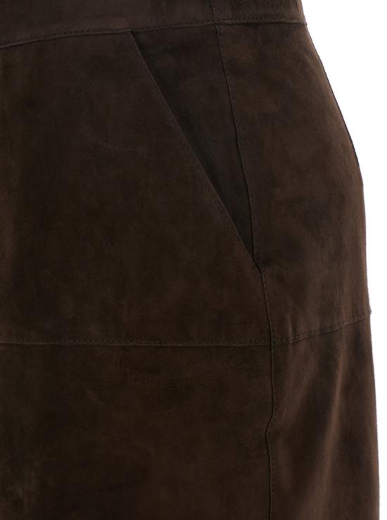 25SS 파로쉬 숏 스커트 D630603MONET25086 Brown - PAROSH